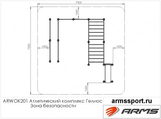 ARWOK201 Атлетический комплекс Гелиос фото №3