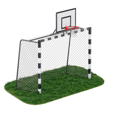 ARMS080.1 Ворота для минифутбола + стойка для баскетбола фото №1