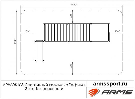 ARWOK108 Спортивный комплекс Тефида фото №3