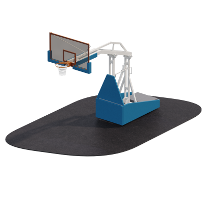 ARMS701 Мобильная баскетбольная стойка (2,25 м) фото №1